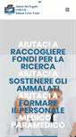 Mobile Screenshot of amicidelfegato.it